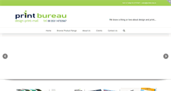 Desktop Screenshot of printbureau.ie